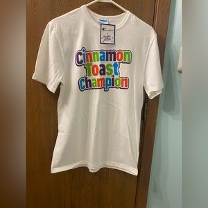 NWT Champion x Cinnamon Toast Crunch T-Shirt.
